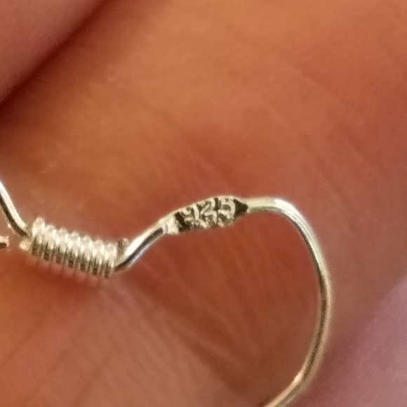 NWOT Genuine Pink Freshwater Pearl Drop Earrings - Picture 5 of 6